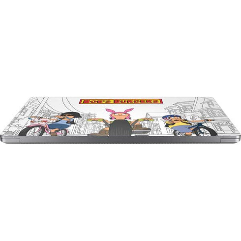 Bobs Burgers Bike Squad Universal Laptop 16in (13 x 9.4in) Skin